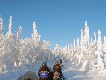 finlande - motoneige